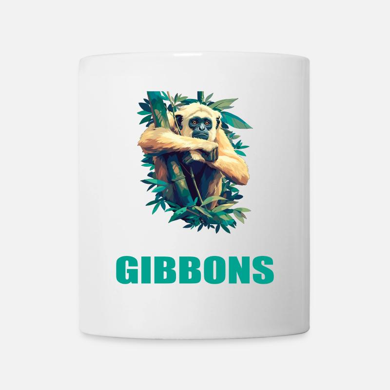 Gibbons Gibbon - Tasse - Weiß