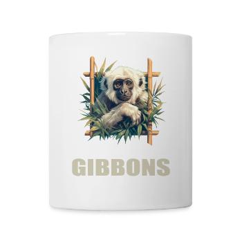 Gibbons Gibbon - Tasse - Weiß - Vorne