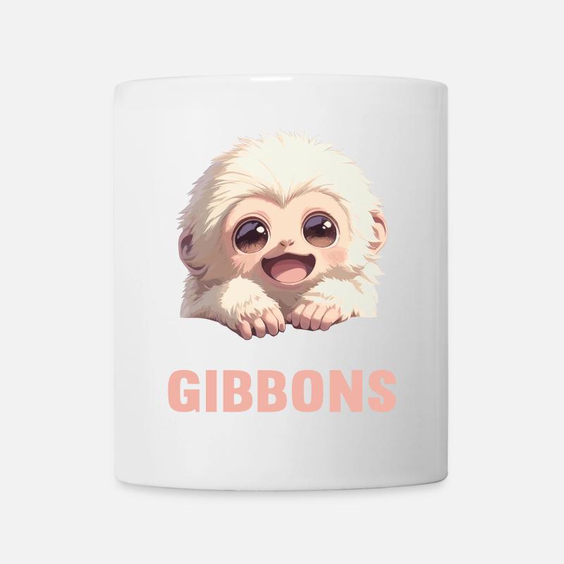 Gibbons Gibbon - Mug - white