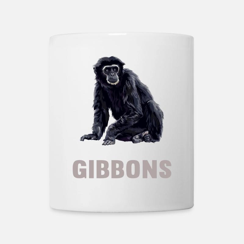 Gibbons Gibbon - Mug blanc - blanc
