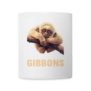 Gibbons Gibbon - Tasse - Weiß - Vorne