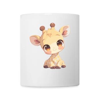 Giraffen Giraffe - Tasse - Weiß - Vorne