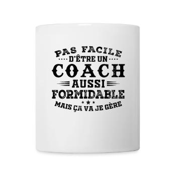 Great Gift for Amazing Coach - Mug - white - Front
