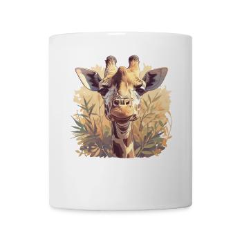 Giraffen Giraffe - Tasse - Weiß - Vorne