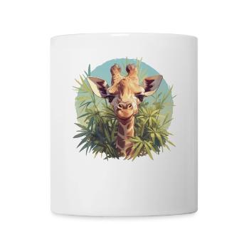 Giraffen Giraffe - Tasse - Weiß - Vorne