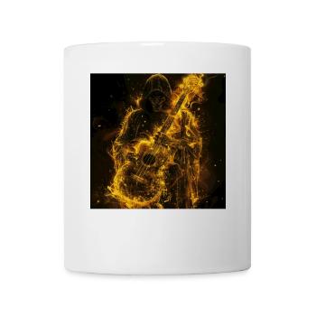 Ukulele - Tasse - Weiß - Vorne