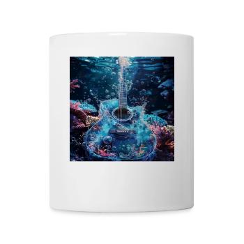 Gitarre - Tasse - Weiß - Vorne