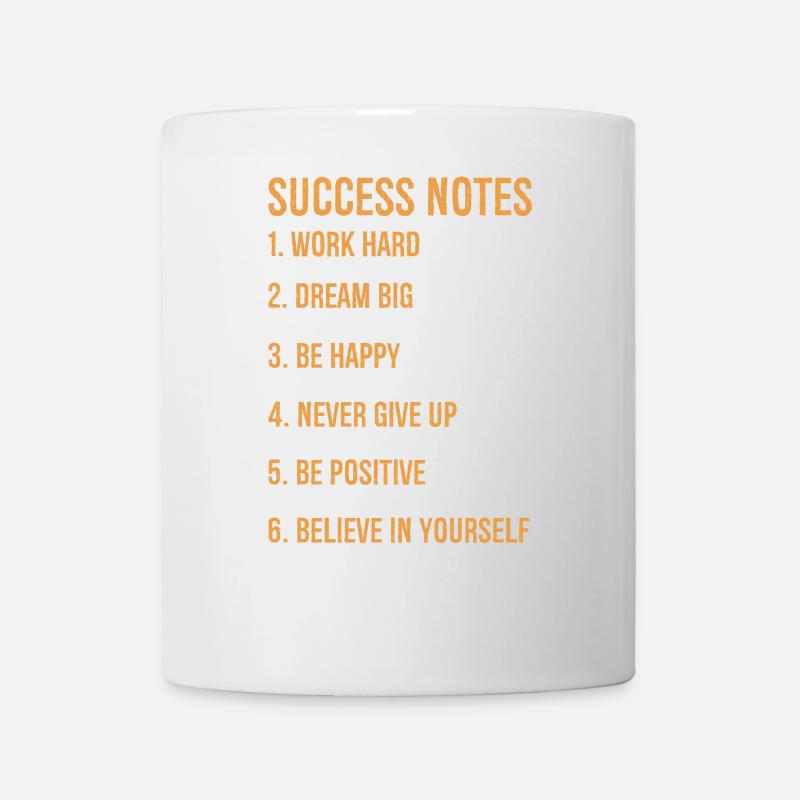 Notes de réussite - Mug blanc - blanc