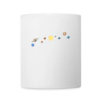 Planètes Science Physique Univers Soleil - Mug blanc - blanc - Devant
