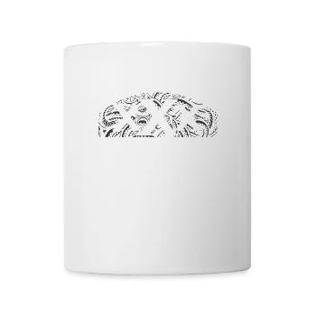 Vegan, gegen Drogen, Hardcore Punk Straight Edge - Tasse - Weiß - Vorne