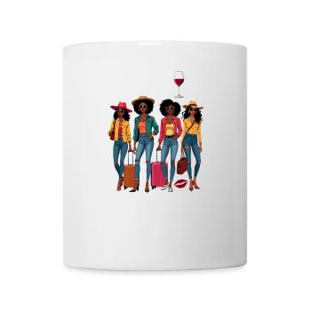 Oh Sip C’est un voyage entre filles 2026 - Mug blanc - blanc - Devant