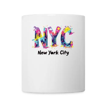 New York – Horizon de New York New York - Mug blanc - blanc - Devant
