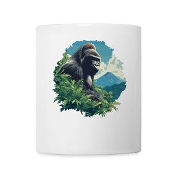 Gorillas Gorilla - Mug - white - Front