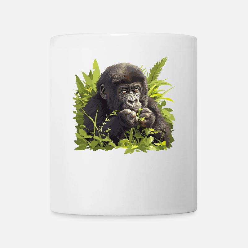 Gorillas Gorilla - Tasse - Weiß