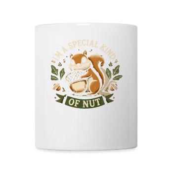 Ich bin eine besondere Art von Nuss - Tasse - Weiß - Vorne