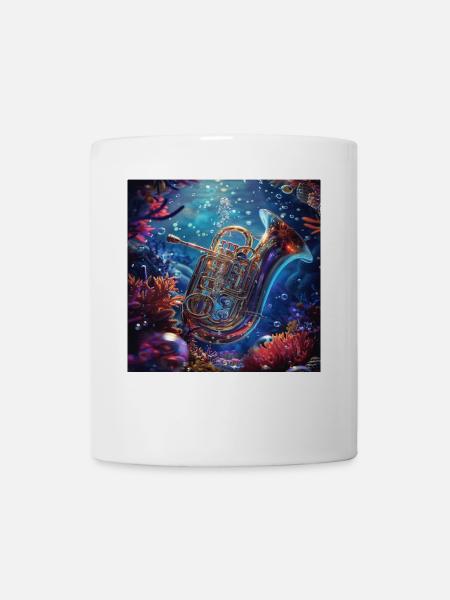 Tuba - Tasse - Weiß