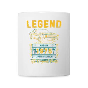 Légende créée en 1975 - Mug blanc - blanc - Devant