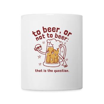 Bier oder nicht Bier - Tasse - Weiß - Vorne