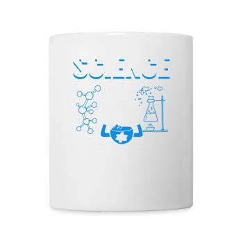 Étudiant en humour scientifique, Physique, Chimie - Mug blanc - blanc - Devant