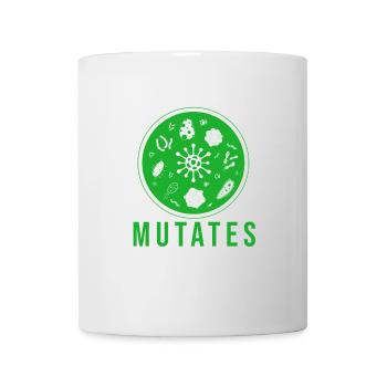 lustiger Spruch. Viren Wisschenschaft Forschung - Tasse - Weiß - Vorne