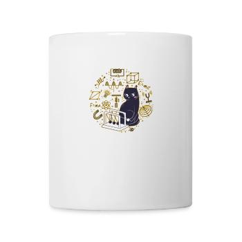 Physik Quanten Nerd Dead + Alive Schrödingers - Tasse - Weiß - Vorne