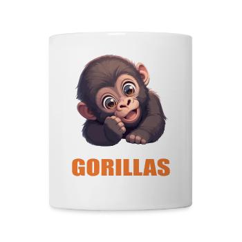 Gorillas Gorilla - Mug - white - Front
