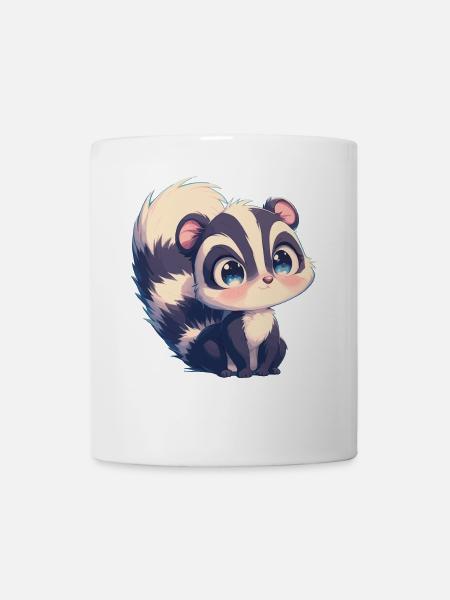 Stinktiere Stinktier - Tasse - Weiß