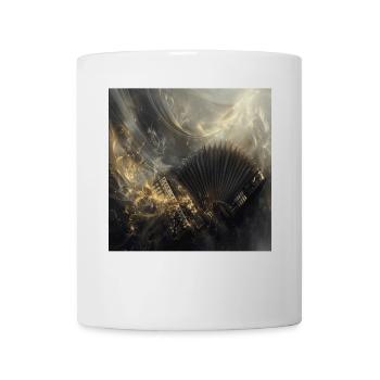 Akkordeon - Tasse - Weiß - Vorne