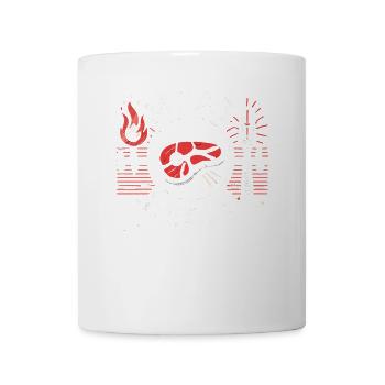 Fleisch heilt - Tasse - Weiß - Vorne