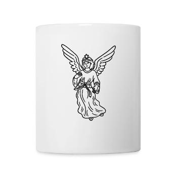 Angel Christmas Christmas Guardian Angel Xmas - Mug - white - Front