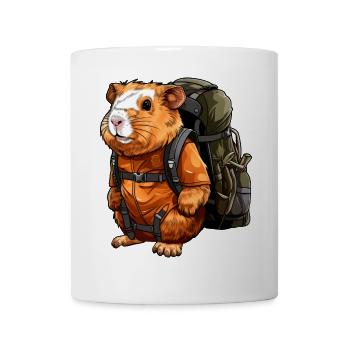 Cochon d’Inde Randonnée / Alpinisme Cochon d’Inde - Mug blanc - blanc - Devant