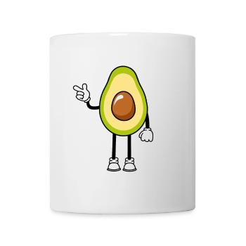 Avocado - Tasse - Weiß - Vorne