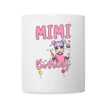 Mimi Of The Birthday Girl - Mug - white - Front