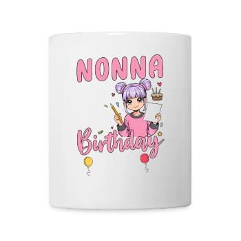 Nonna Of The Birthday Girl - Mug - white - Front