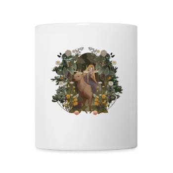 Conte de fées Forêt Enfants Enfant Conte de fées Personnage Princesse - Mug blanc - blanc - Devant