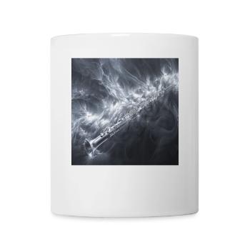 Querflöte - Tasse - Weiß - Vorne