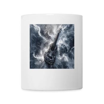 Ukulele - Tasse - Weiß - Vorne