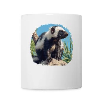 Mouffettes Mouffette - Mug blanc - blanc - Devant