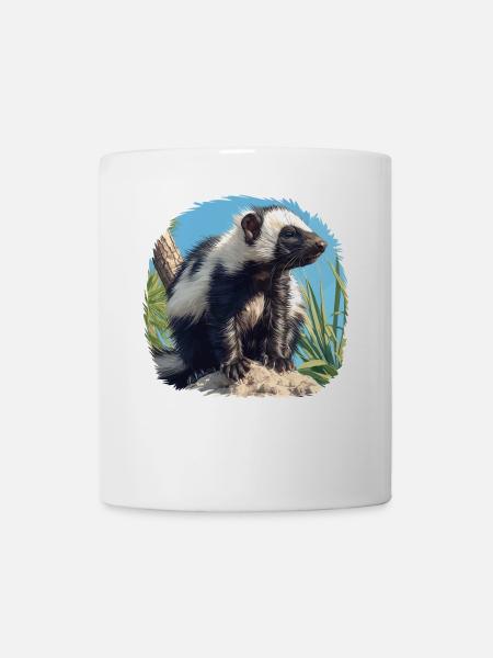 Stinktiere Stinktier - Tasse - Weiß