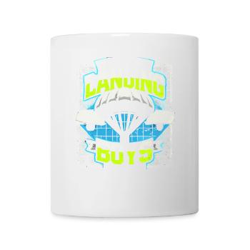Wo wir landen Jungen - Tasse - Weiß - Vorne