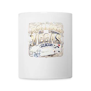 Rolling In Vegas für meinen 21. Geburtstag - Tasse - Weiß - Vorne