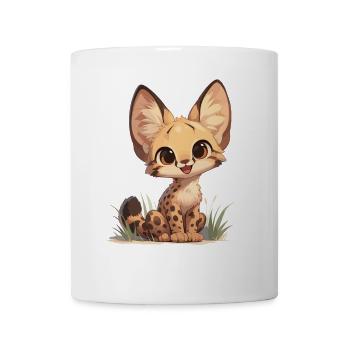 Servale Serval - Tasse - Weiß - Vorne
