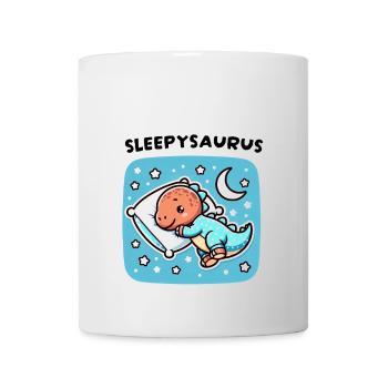 Sleepysaurus Official Sleep Outfit Chemise de nuit - Mug blanc - blanc - Devant