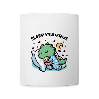 Sleepysaurus Official Sleep Outfit Chemise de nuit - Mug blanc - blanc - Devant