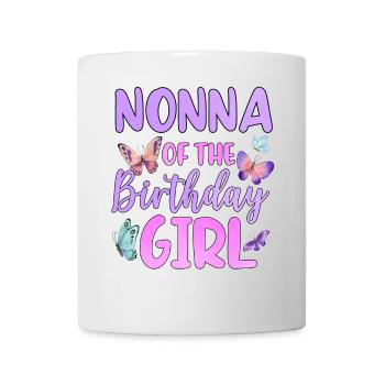 Nonna Of The Birthday Girl - Mug - white - Front