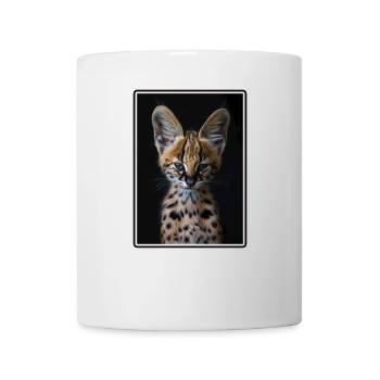 Servale Serval - Tasse - Weiß - Vorne