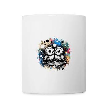 Hiboux mon hibou de la Saint-Valentin - Mug blanc - blanc - Devant