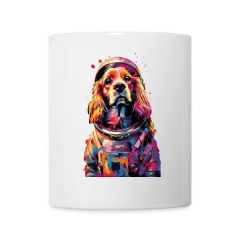 Cocker Spaniel - Tasse - Weiß - Vorne