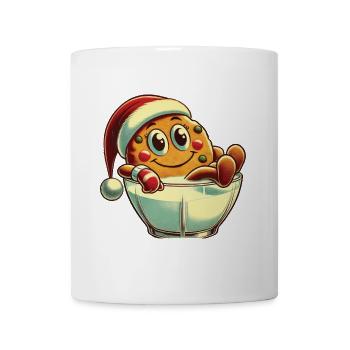 Merry Christmas Retro Cookie Design - Mug - white - Front
