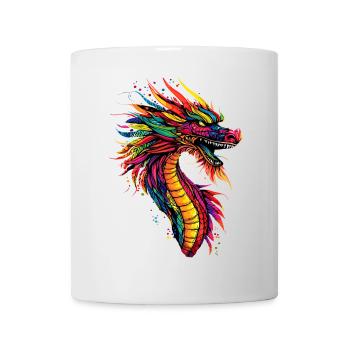 Dragon Mythical Creature Dragon Lover Fire Dragon - Mug - white - Front